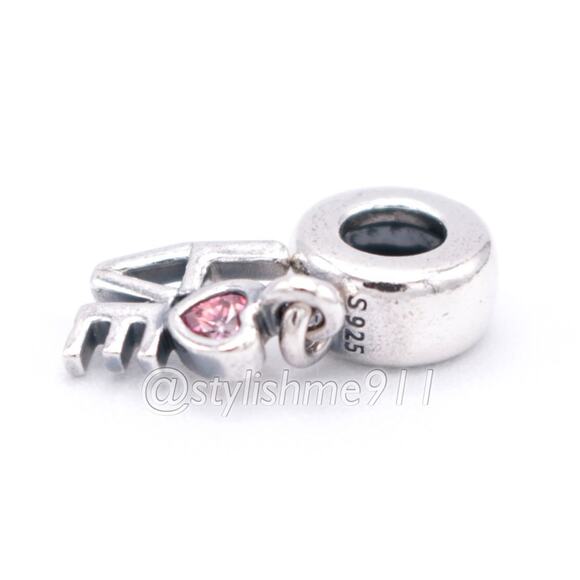 Authentic PANDORA LOVE Dangle - 791253CZS - Picture 6 of 11